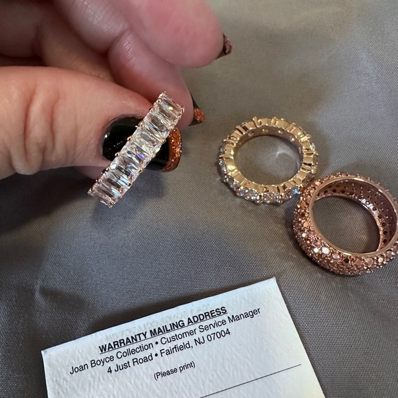 Stunning lot of rings by Joan Boyce - Picture 4 of 7